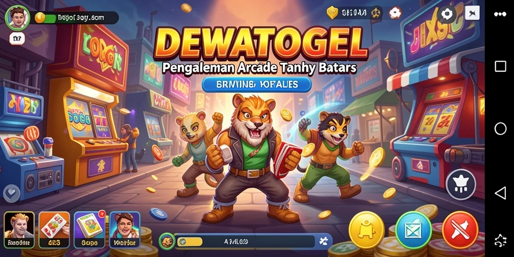 Gameplay seru DEWATOGEL yang penuh tantangan.
