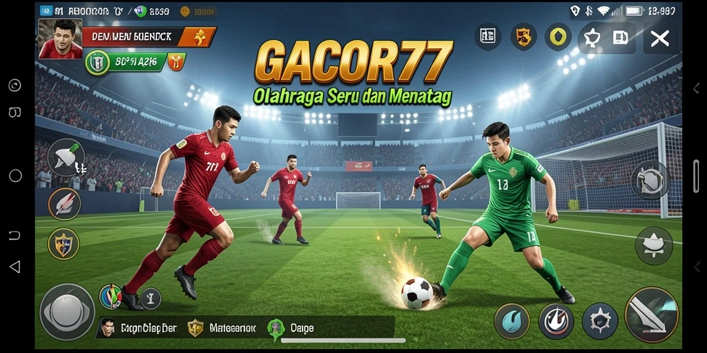 Tampilan gameplay GACOR77 yang seru dan kompetitif.