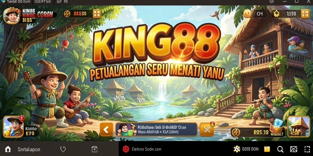 Tangkapan layar KING88 menampilkan aksi dan eksplorasi mendebarkan dalam gameplay Adventure.