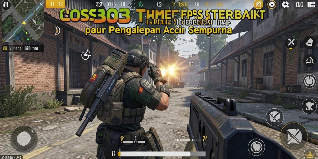 Tangkapan layar menunjukkan aksi menegangkan dalam gameplay LOS303.